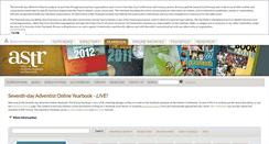 Desktop Screenshot of adventistyearbook.org
